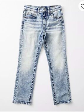Salvage x Buckle Boys - Reckless Straight Stretch Jean 12
